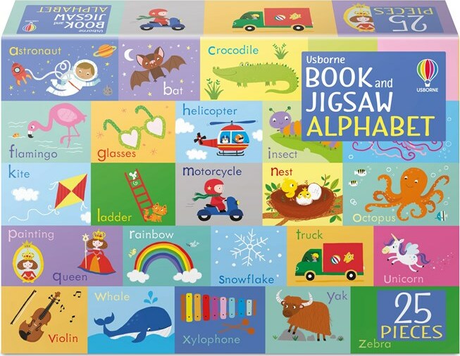 Book and Jigsaw Alphabet