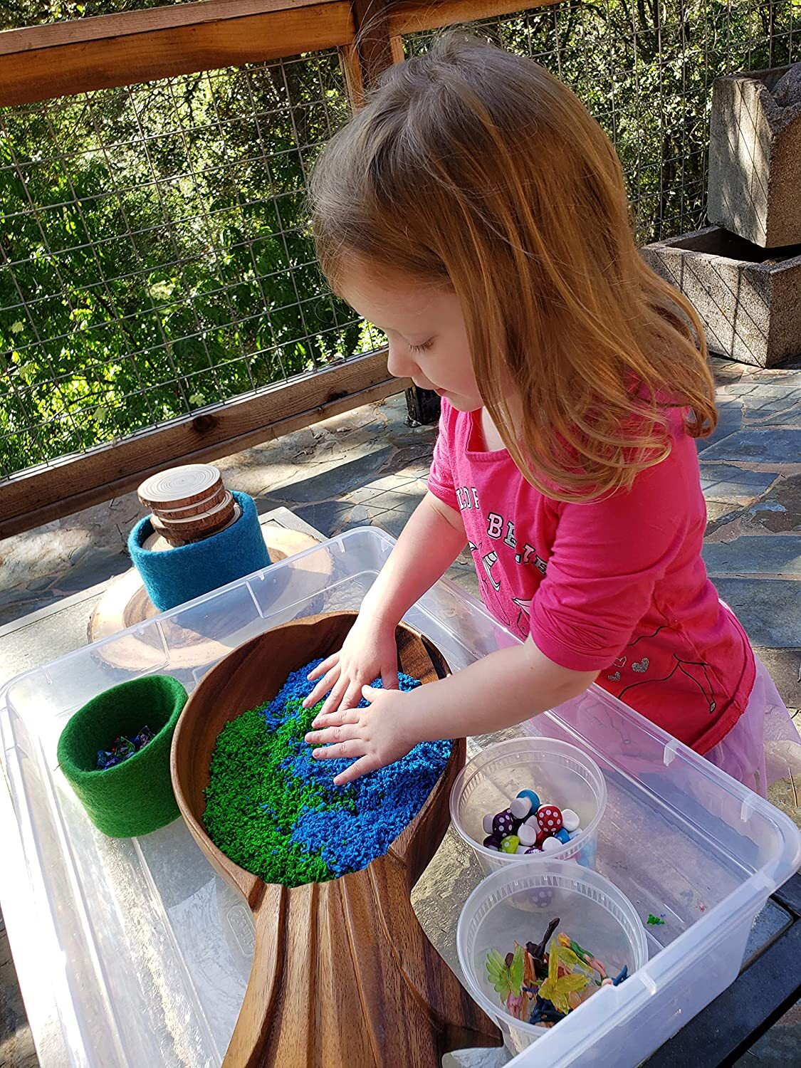 Playfoam Pluffle™ Black Red Blue and Orange 4-Pack