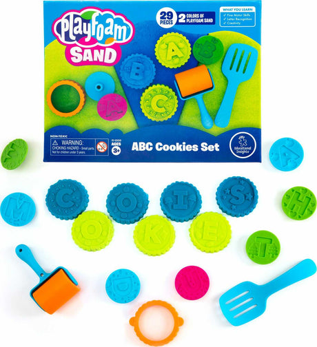 Playfoam Sand ABC Cookies Set
