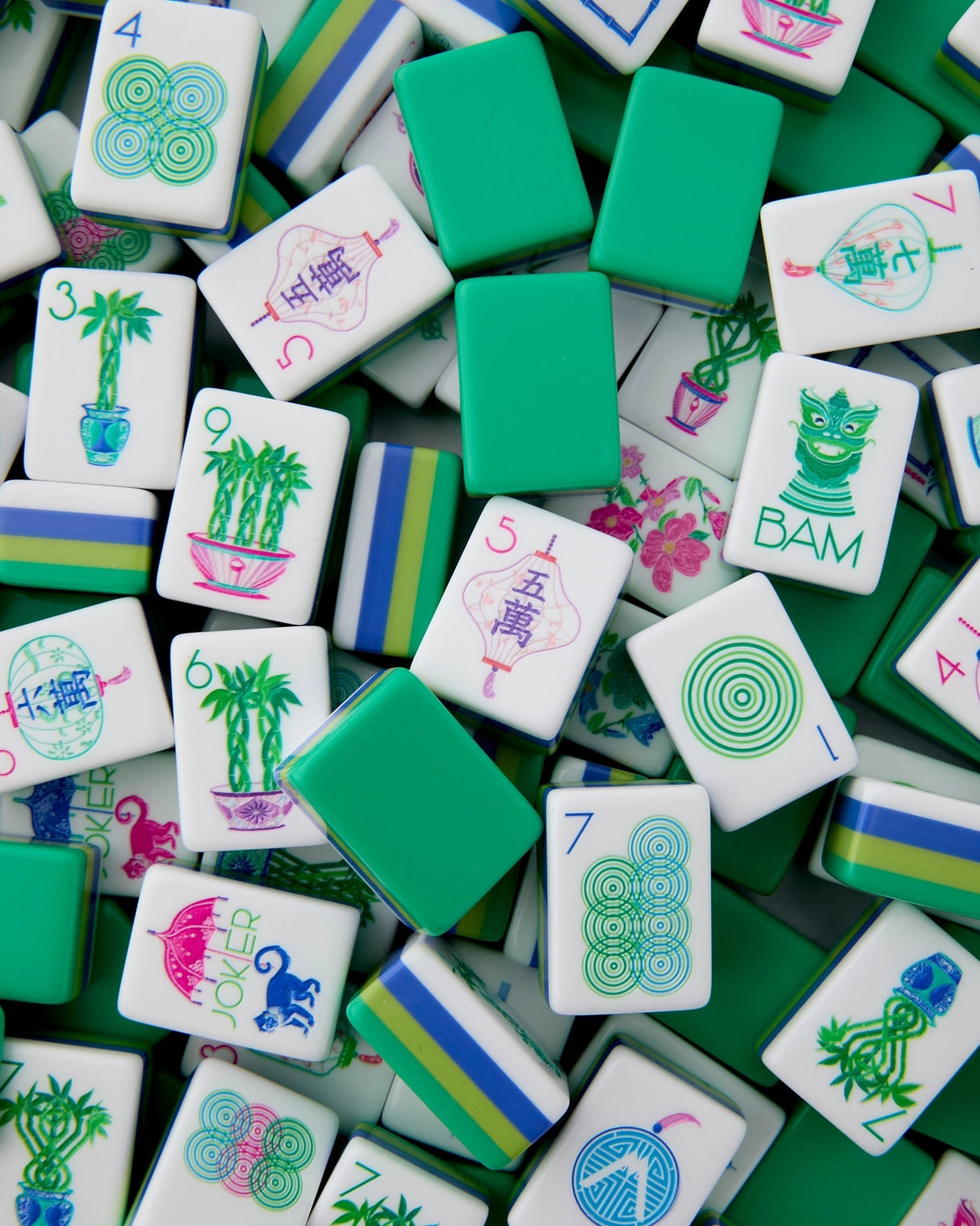 Oh My Mahjong Jasmine Tiles