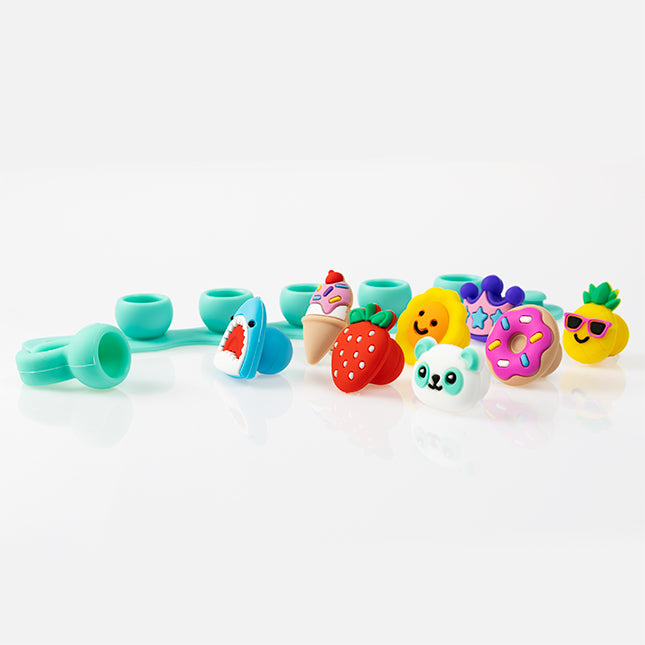 Plip Charms Teal Edition