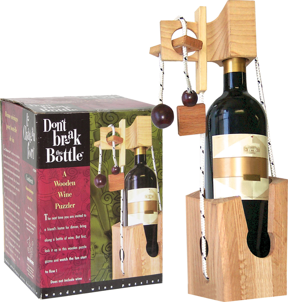 Don't Break The Bottle Wine Puzzle - Original