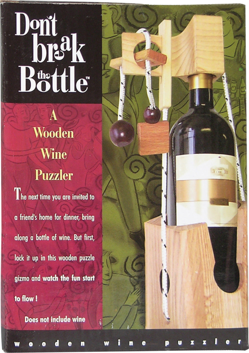 Don't Break The Bottle Wine Puzzle - Original