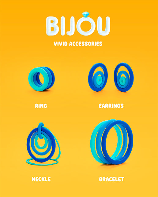 Hey Clay Bijou Vivid Accessories
