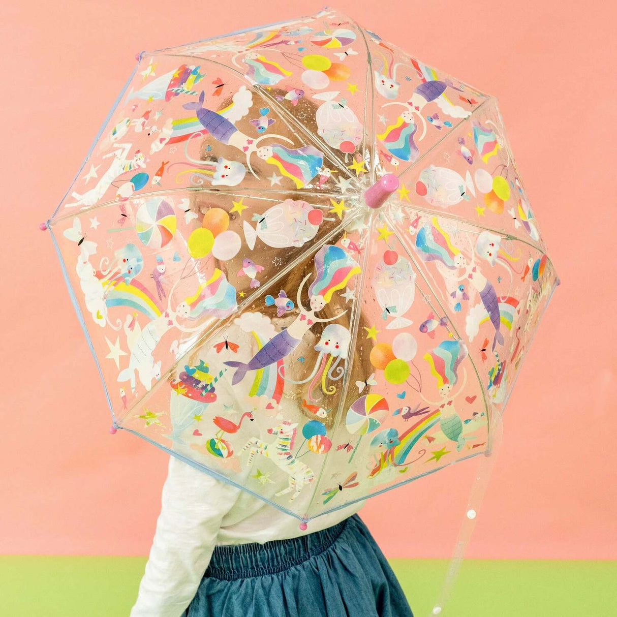 Fantasy Transparent Color Changing Umbrella