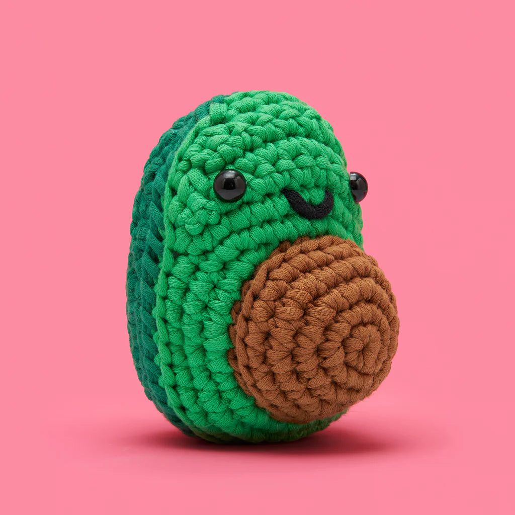 The Woobles Mateo the Avocado Crochet Kit – DIY Plush Project