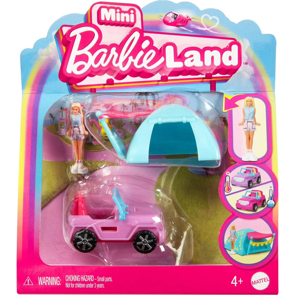 Barbie Mini Jeep & Tent