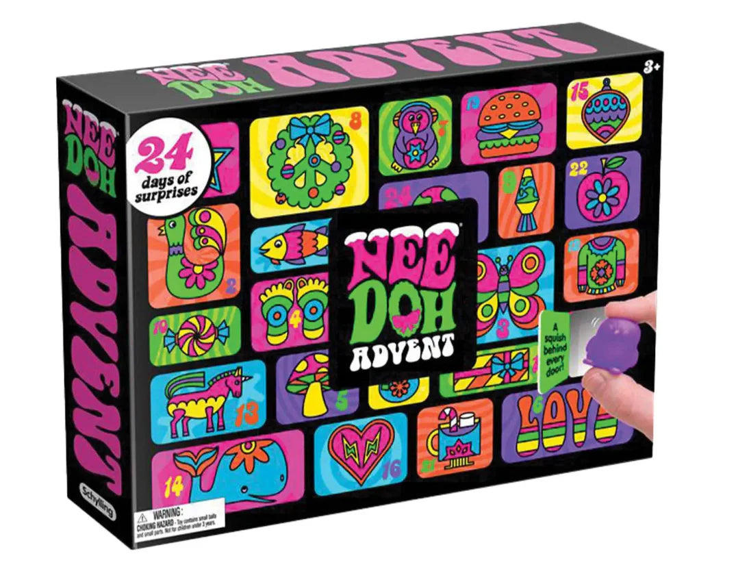 NeeDoh Advent Calendar – 24 Days of Squishy Surprises