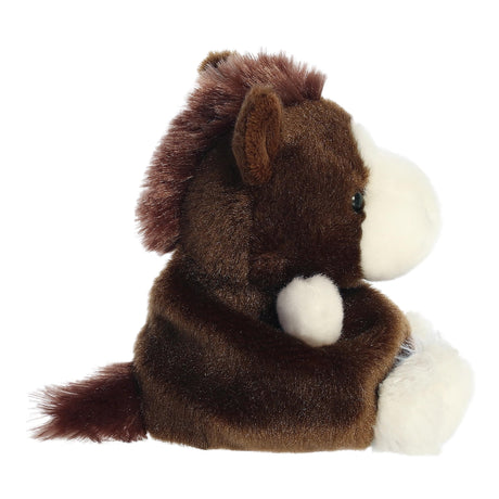 Palm Pals: Darius Clydesdale – Mini Horse Plush