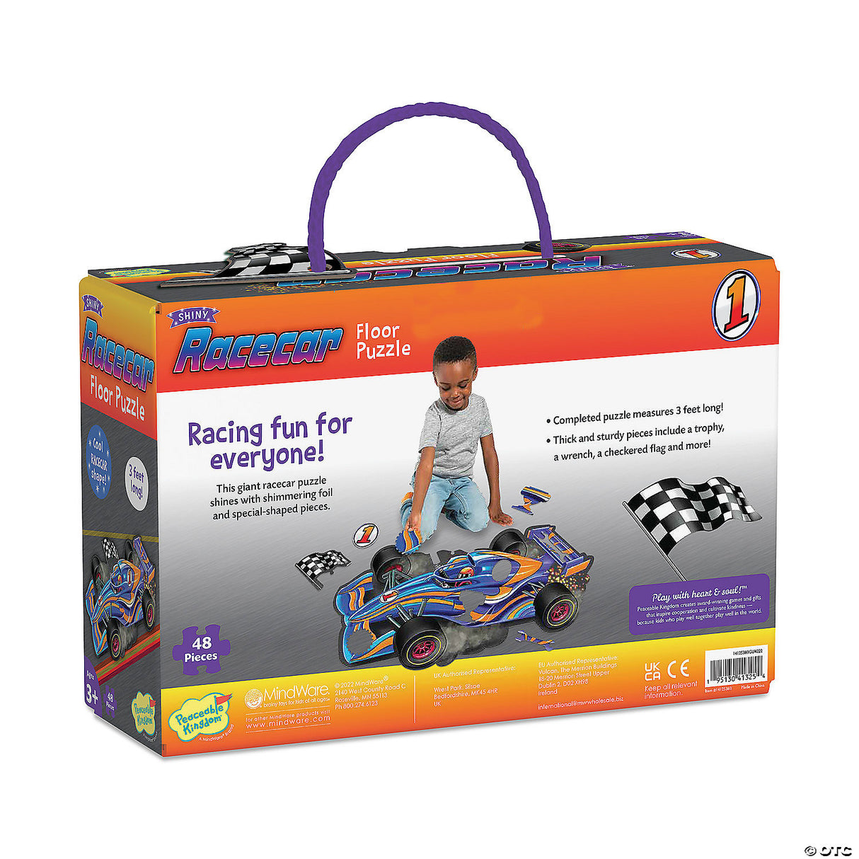 Floor Puzzle: Race Car