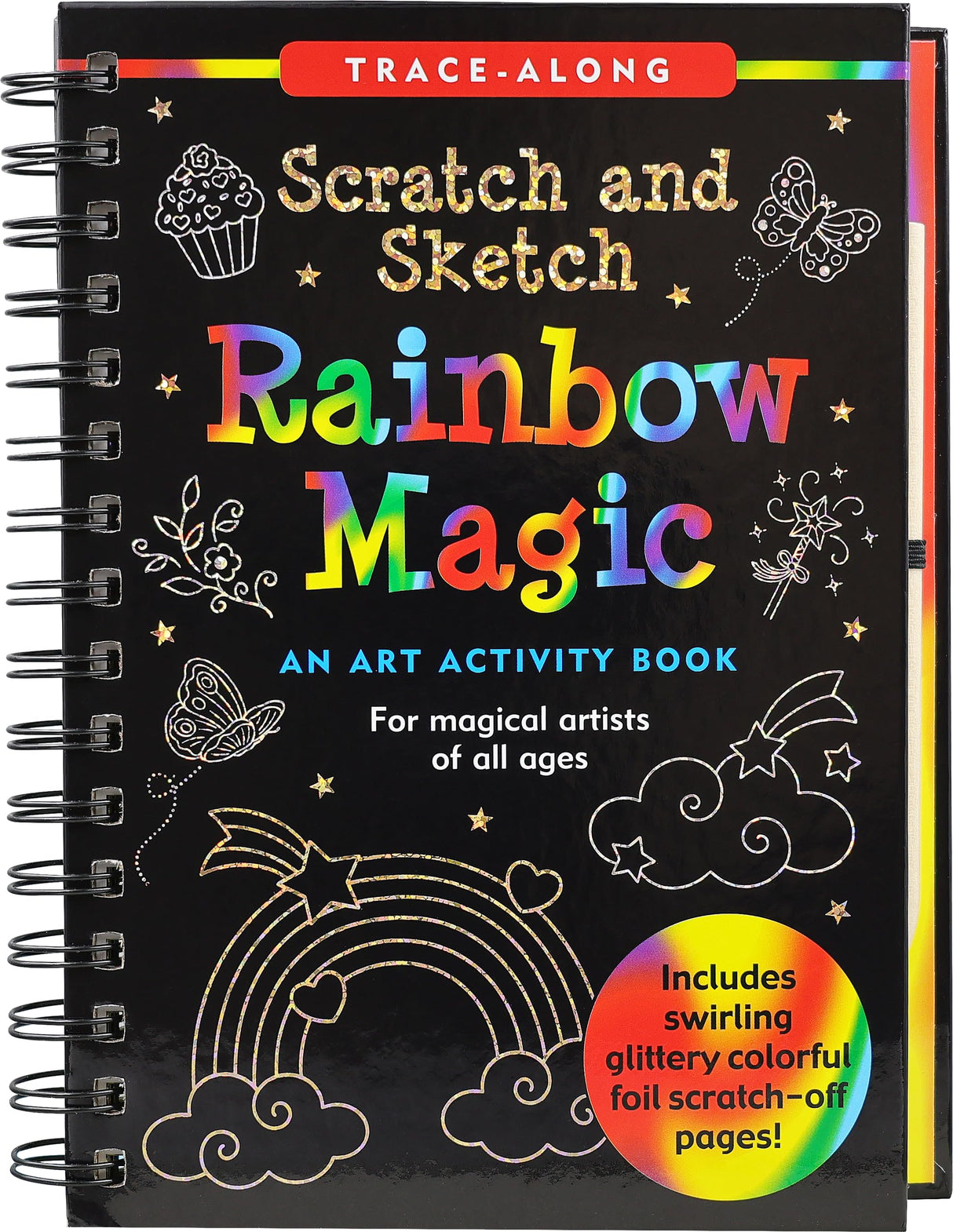 Scratch and Sketch Rainbow Magic | Magical Foil Art Book