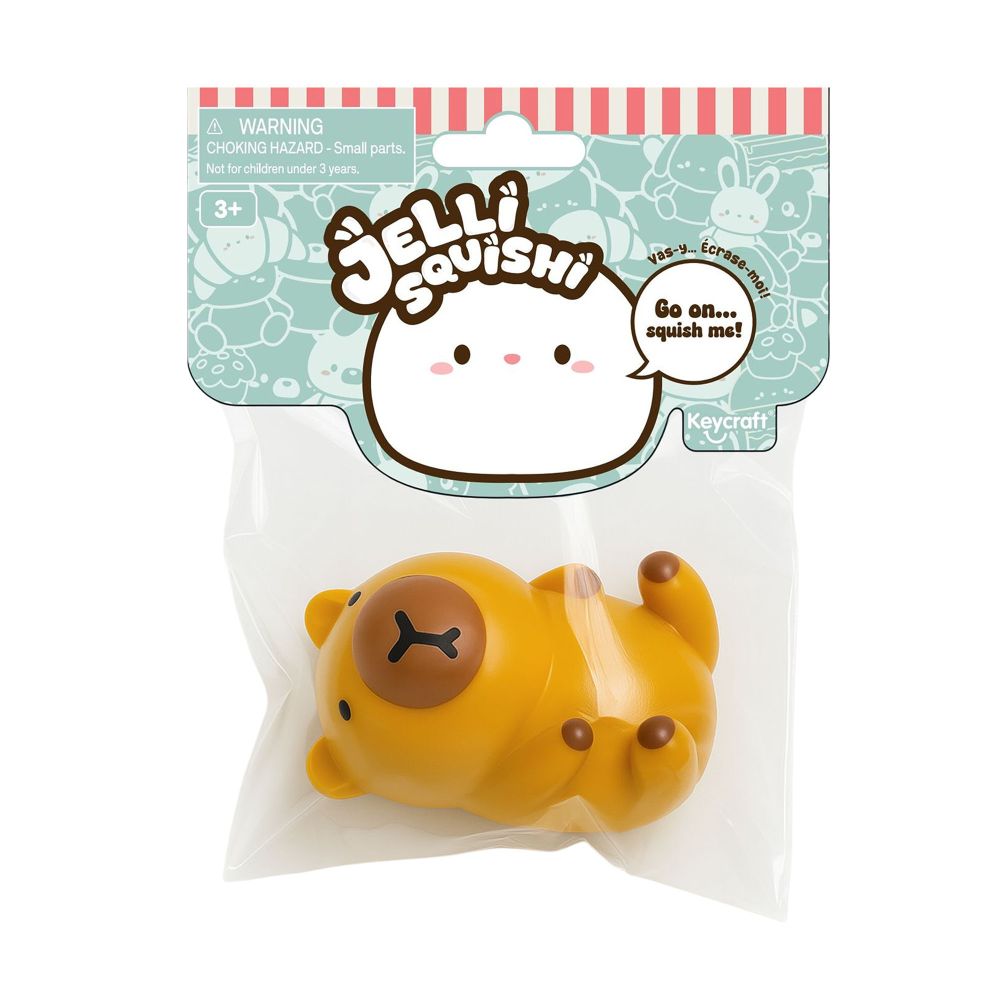 Jelli Squishi Pets Medium Sensory Fidget Toy - Assorted Animals