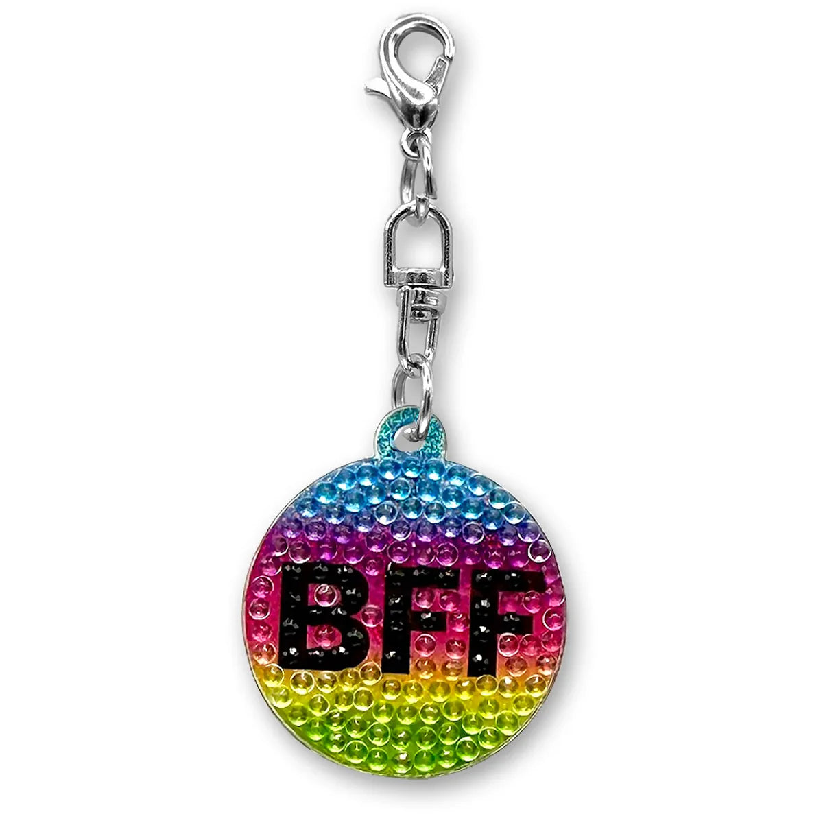 StickerBeans BFF Charm – Rhinestone Bag Accessory