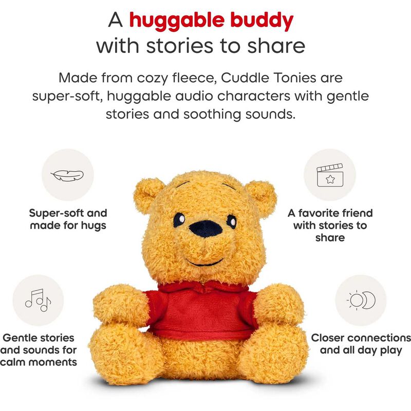 Tonies Winnie the Pooh Cuddle Tonie for Toniebox