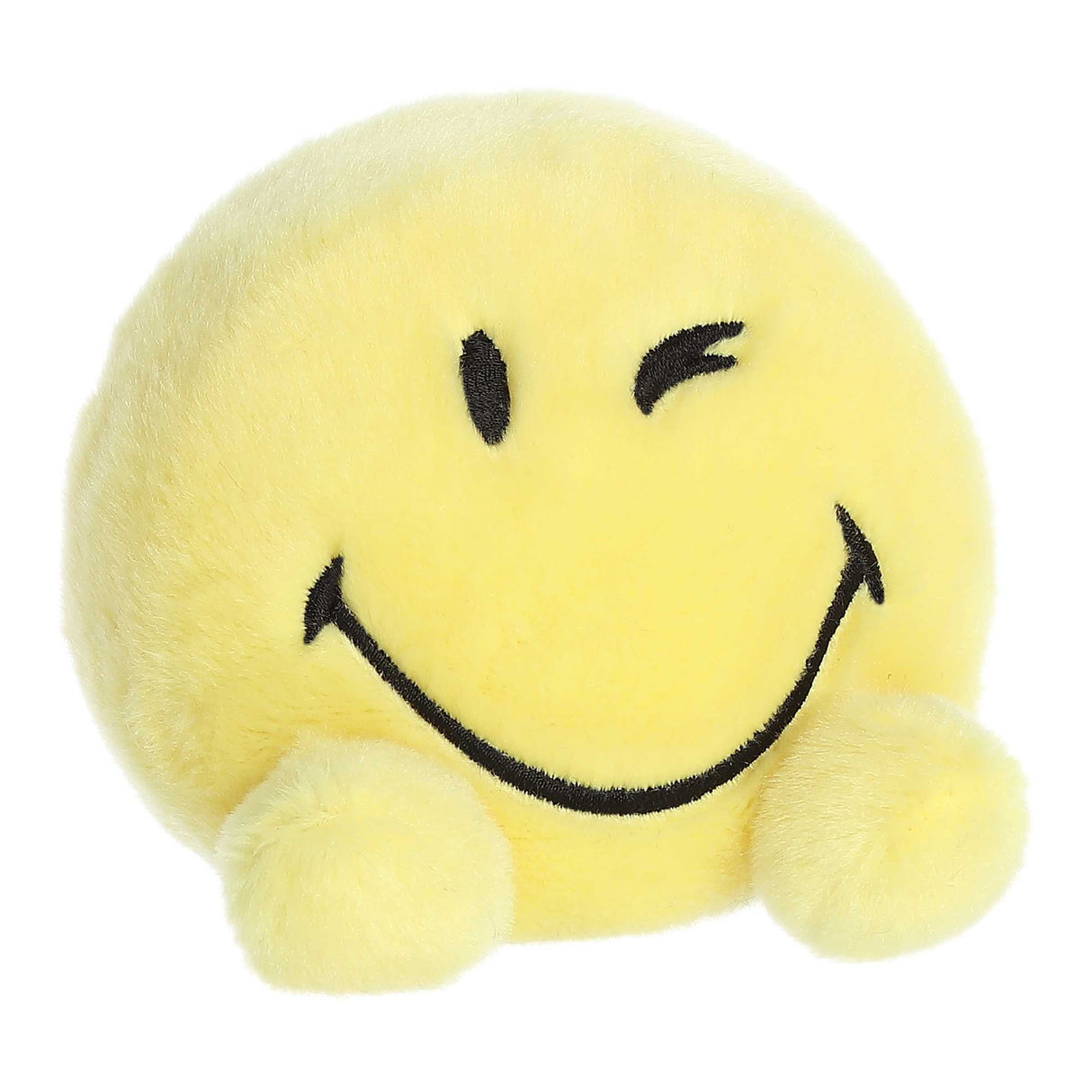 Palm Pals: Wink – Mini Plush Smiley Toy