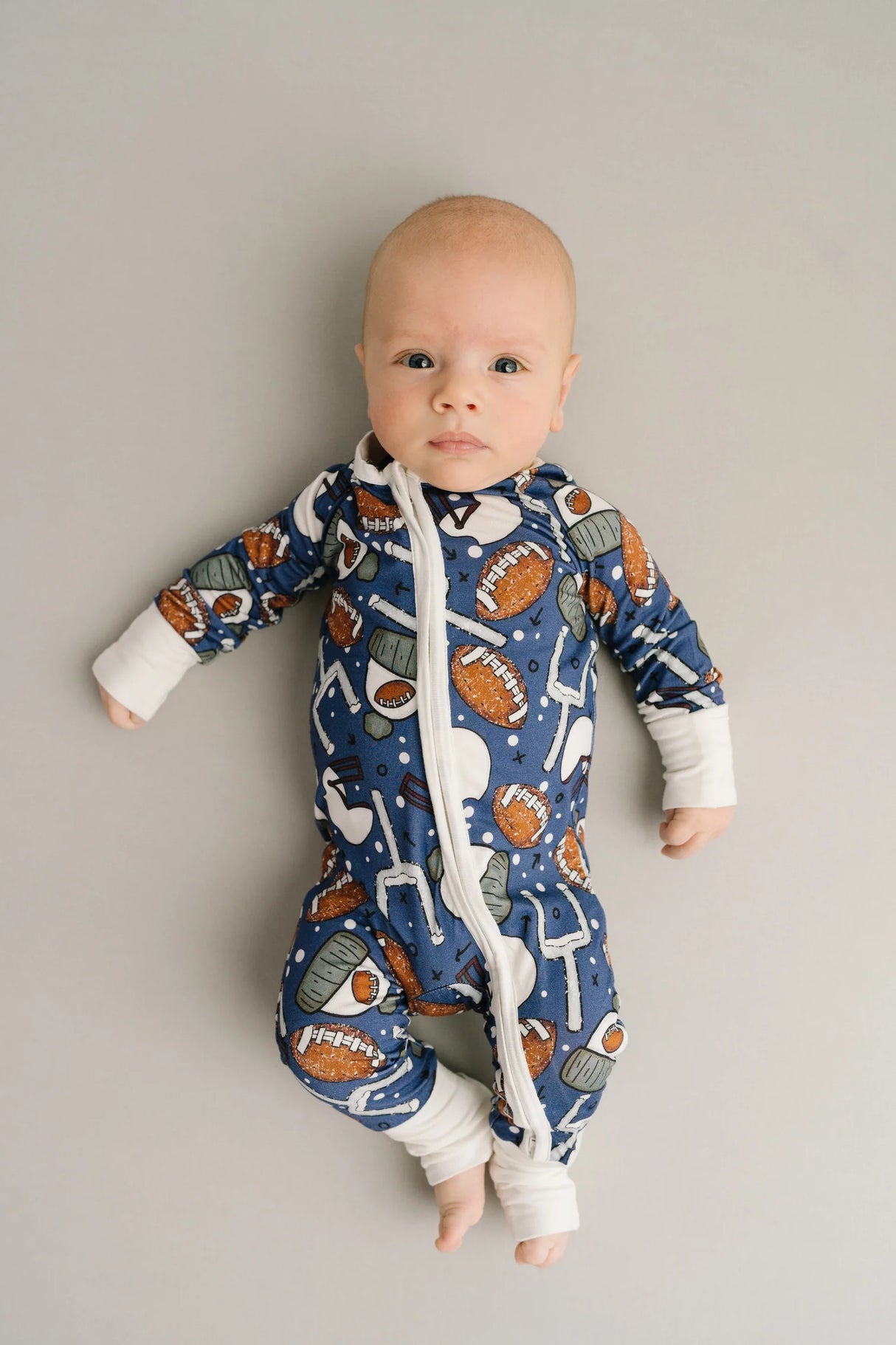 Winter Football Sleeper 6-12m