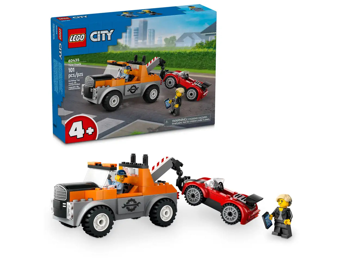 60435 Tow Truck and Sports Car