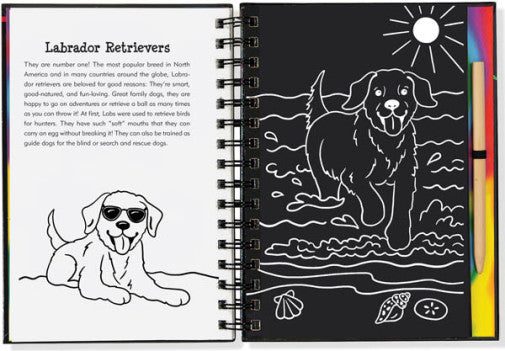 Scratch & Sketch Puppies (Trace-Along): An Art Activity Book