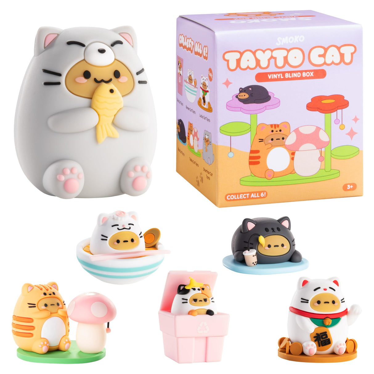 Tayto Potato Cat Blind Box | Surprise Collectible Figure