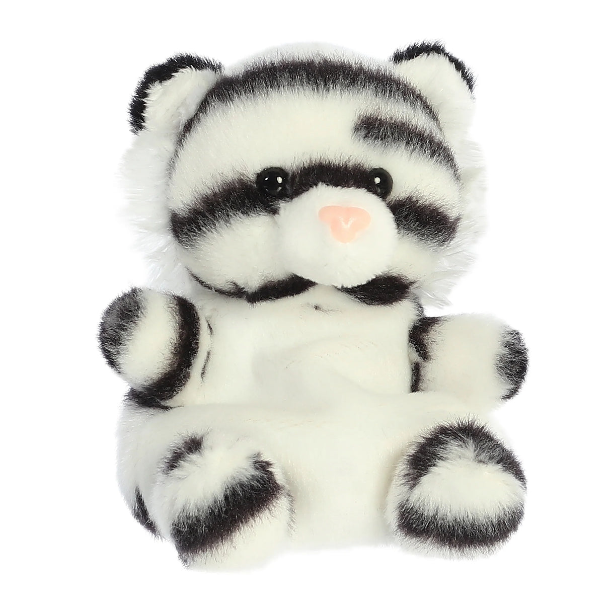 Palm Pals: Kira White Tiger – Mini Plush White Tiger