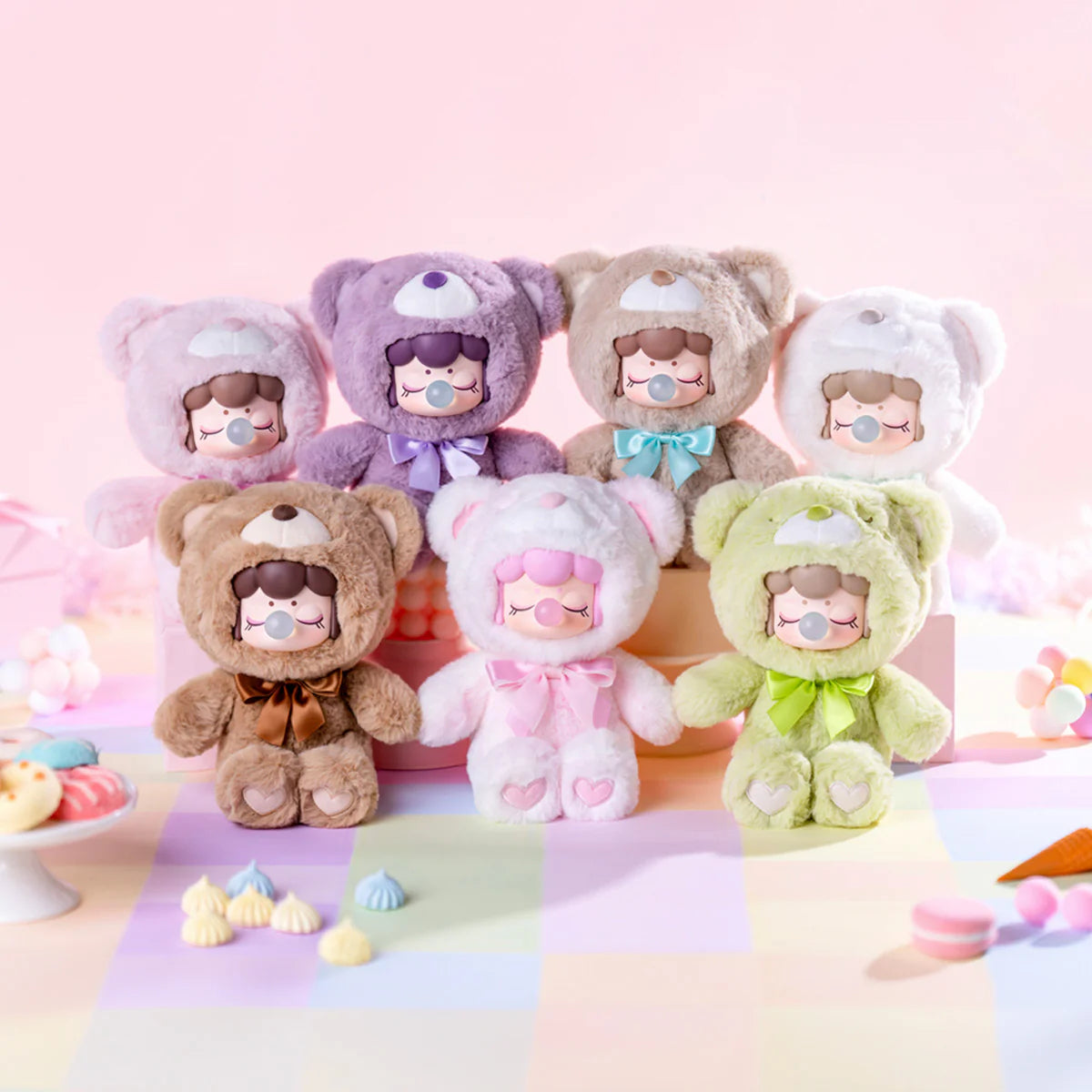 Nanci’s Colorful Cutie Bears | Whimsical Collectible Dolls