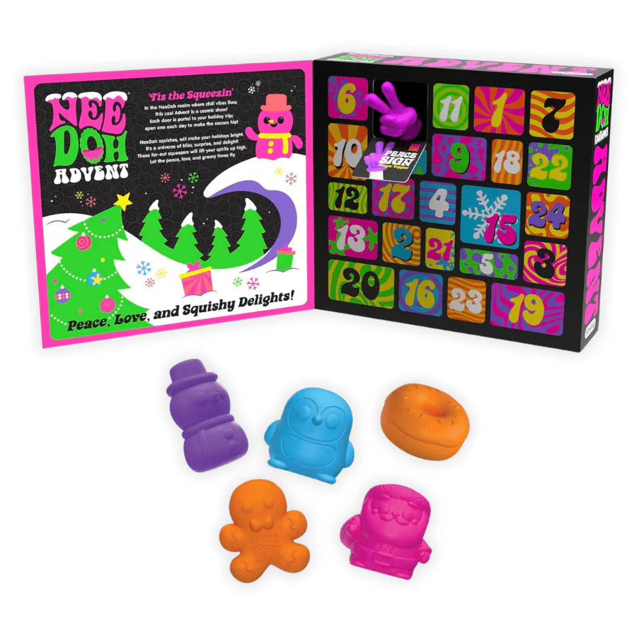 NeeDoh Advent Calendar – 24 Days of Squishy Surprises