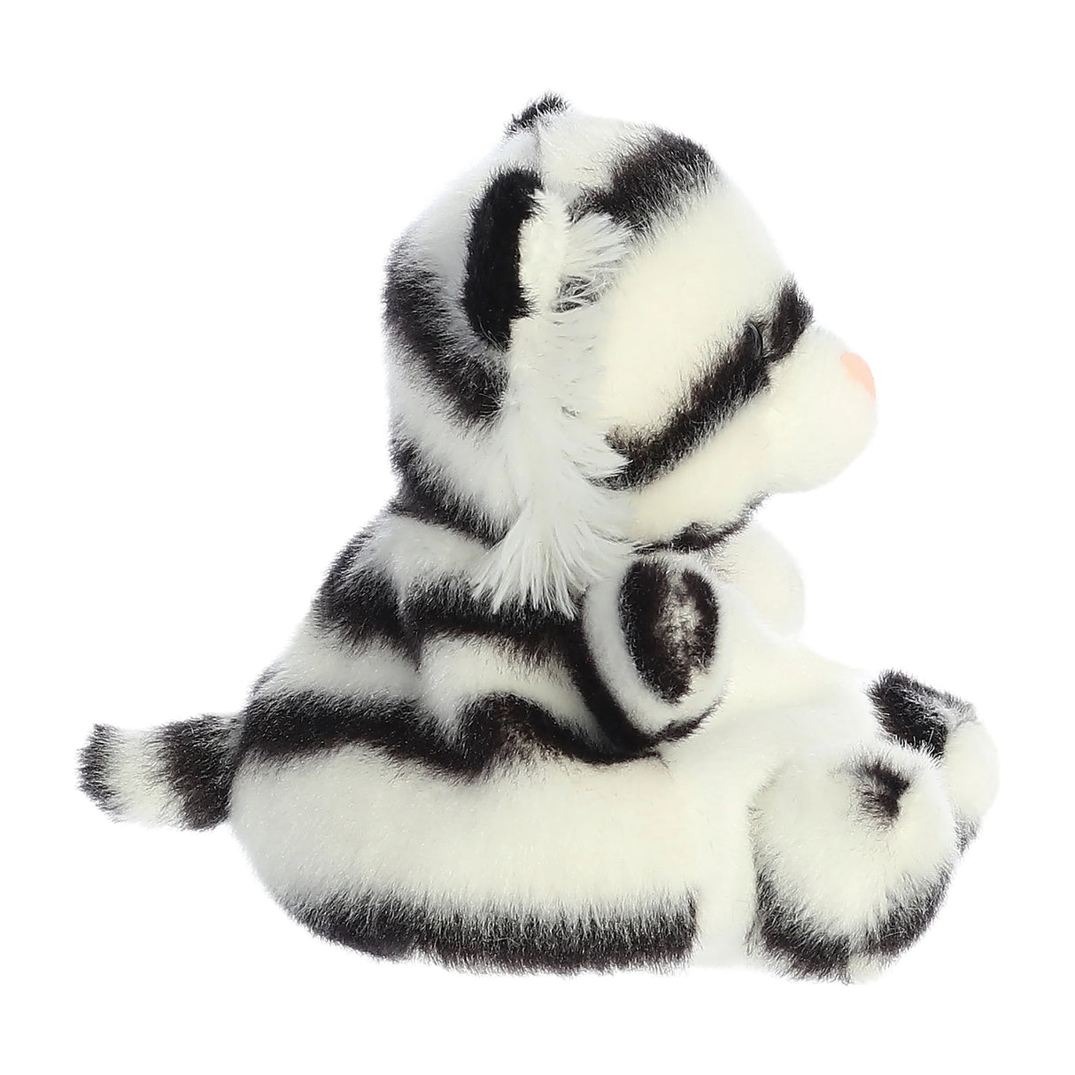 Palm Pals: Kira White Tiger – Mini Plush White Tiger