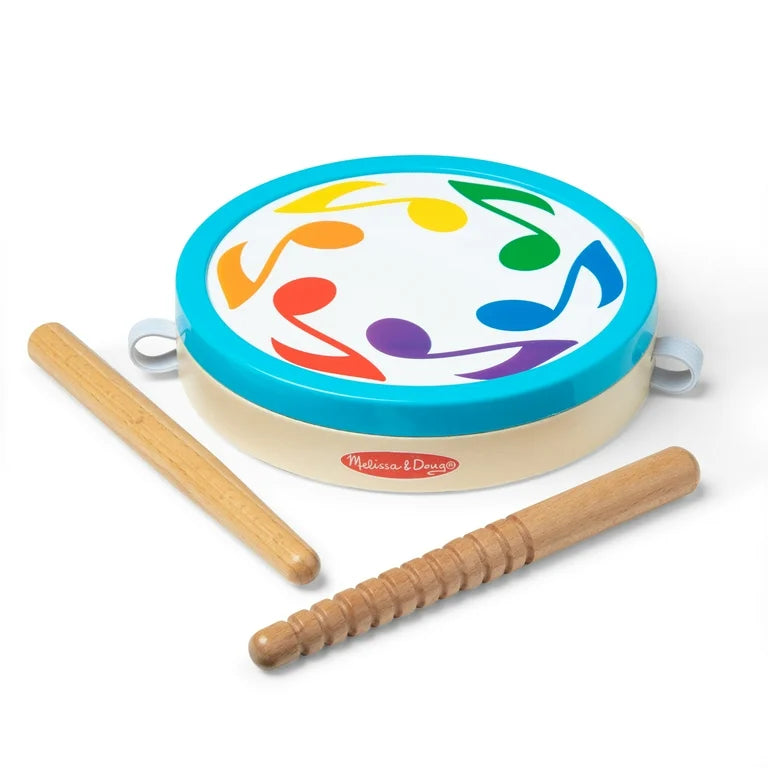 Melissa & Doug 3-in-1 Wooden Music Maker – Toddlers Music Set