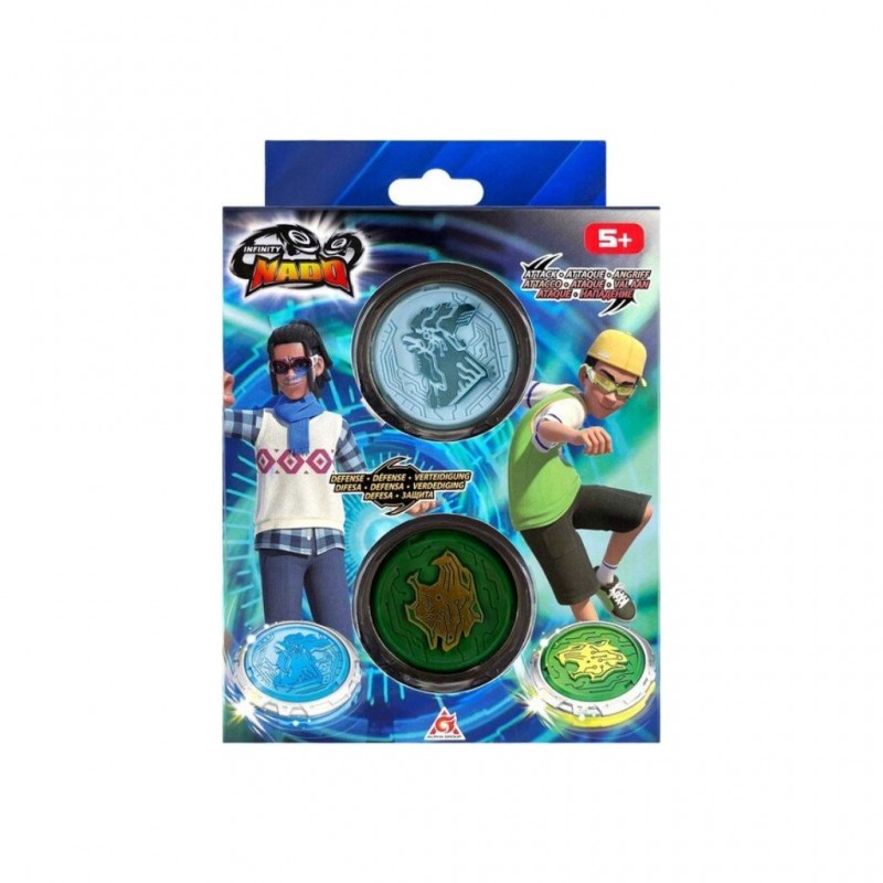 Gold Warrior and Lightning | Action Figure Battle Set