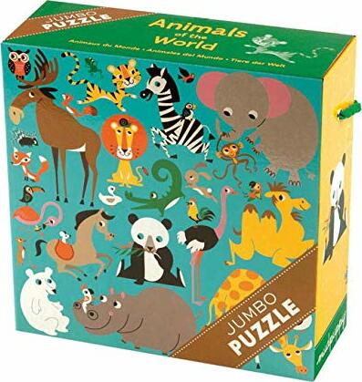 Animals of the World Jumbo Puzzle