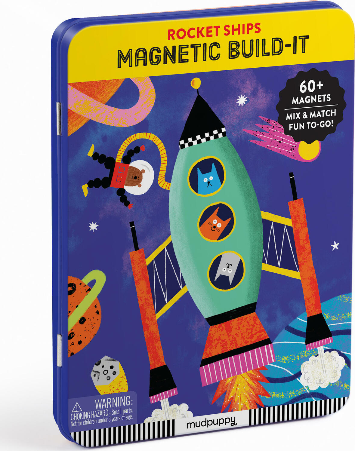 Rocket Ships Magnetic Build-it