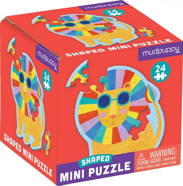 Rainbow Lion Shaped Mini Puzzle