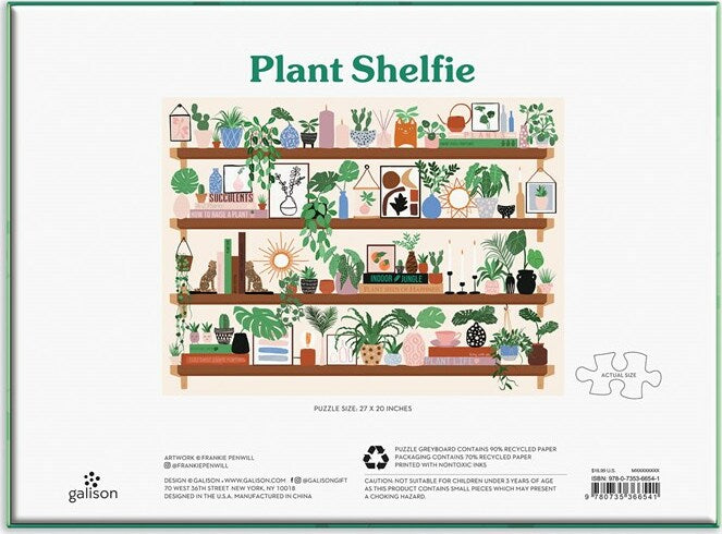Plant Shelfie 1000 Piece Puzzle
