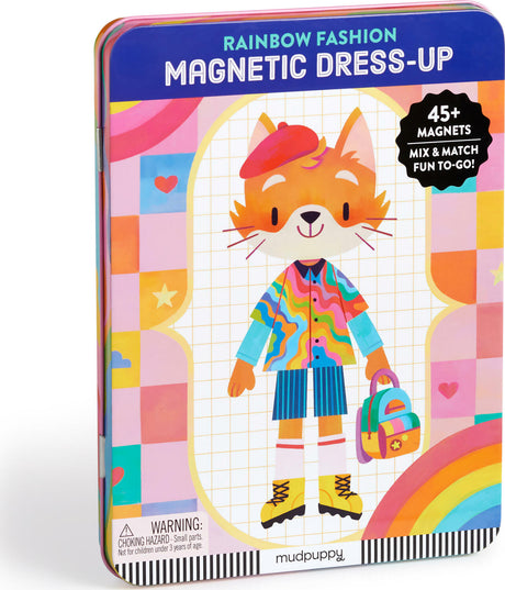 Rainbow Fashion Magnetic Dress-Up