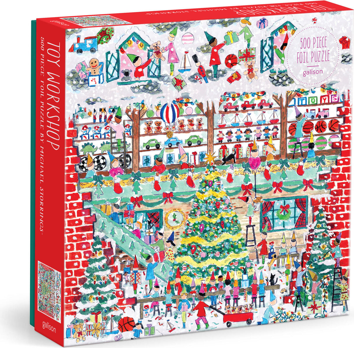 Michael Storrings Toy Workshop 500 Piece Foil Puzzle