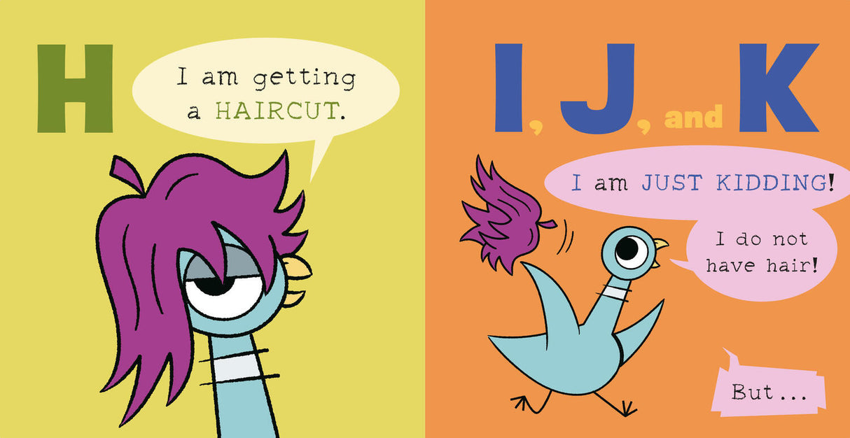 The Pigeon WON'T Say the ABCs!