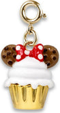 Gold Minnie Cupcake Charm