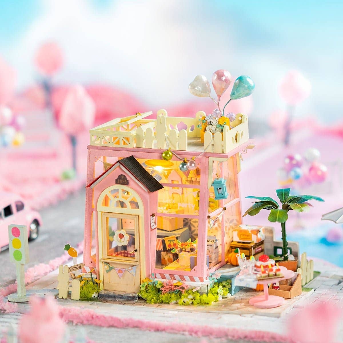 DIY Miniature Store Kit - Holiday Party Time