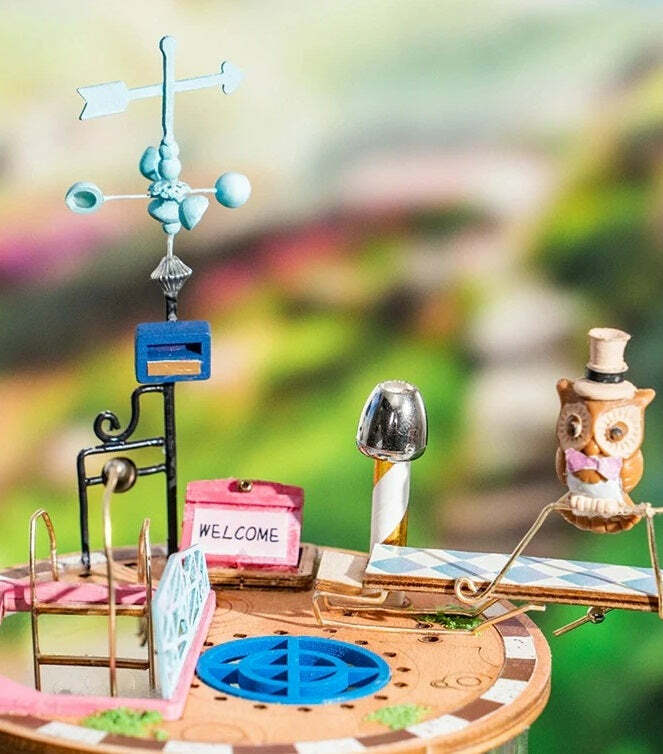 DIY Dollhouse Miniature House Kit - Bloomy House