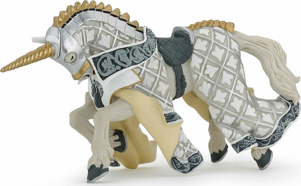 Papo France Weapon Master Unicorn Horse