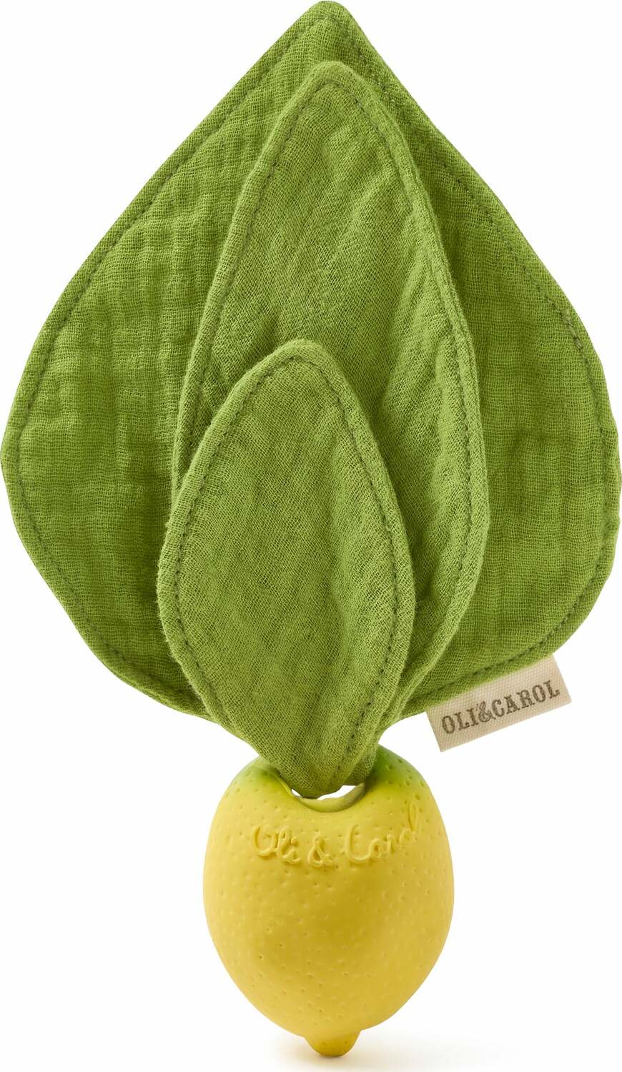 OLI&CAROL Lemon Mini Doudou-Teether