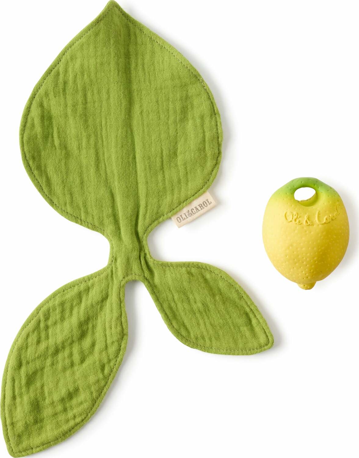 OLI&CAROL Lemon Mini Doudou-Teether