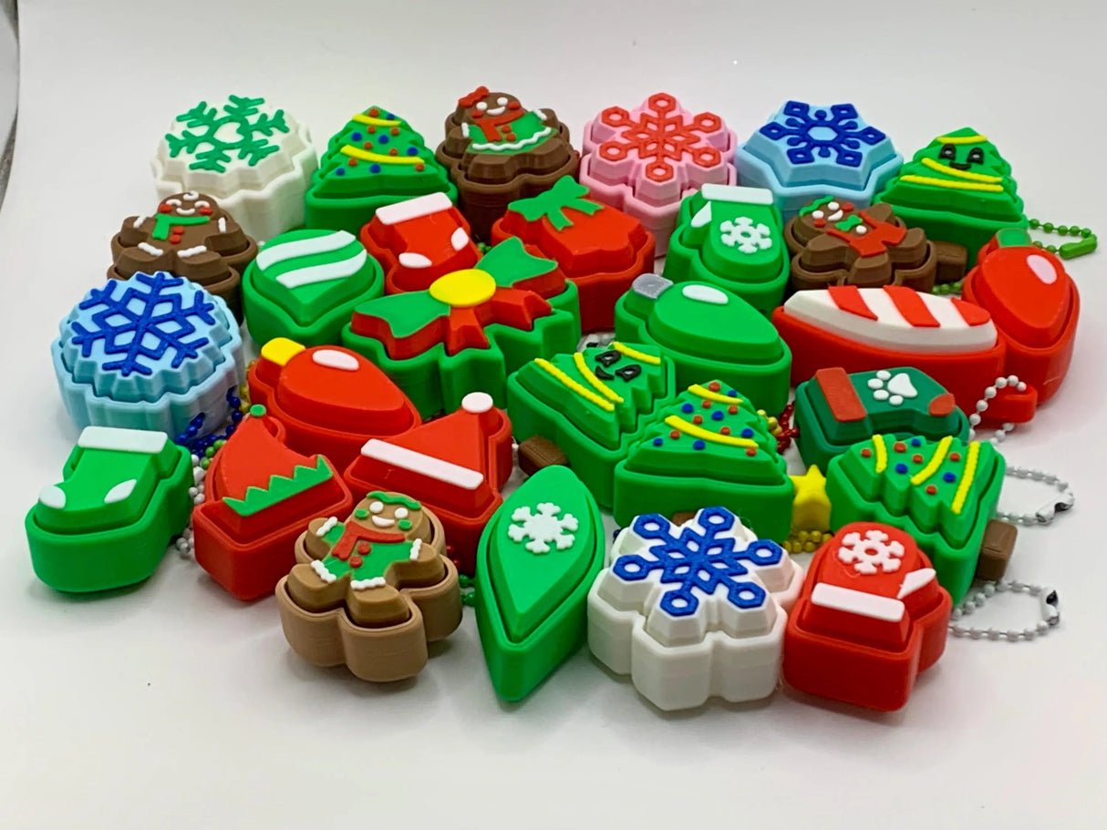 Christmas Keychain Clickers