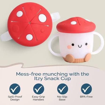 Itzy Snack Cup Mushroom