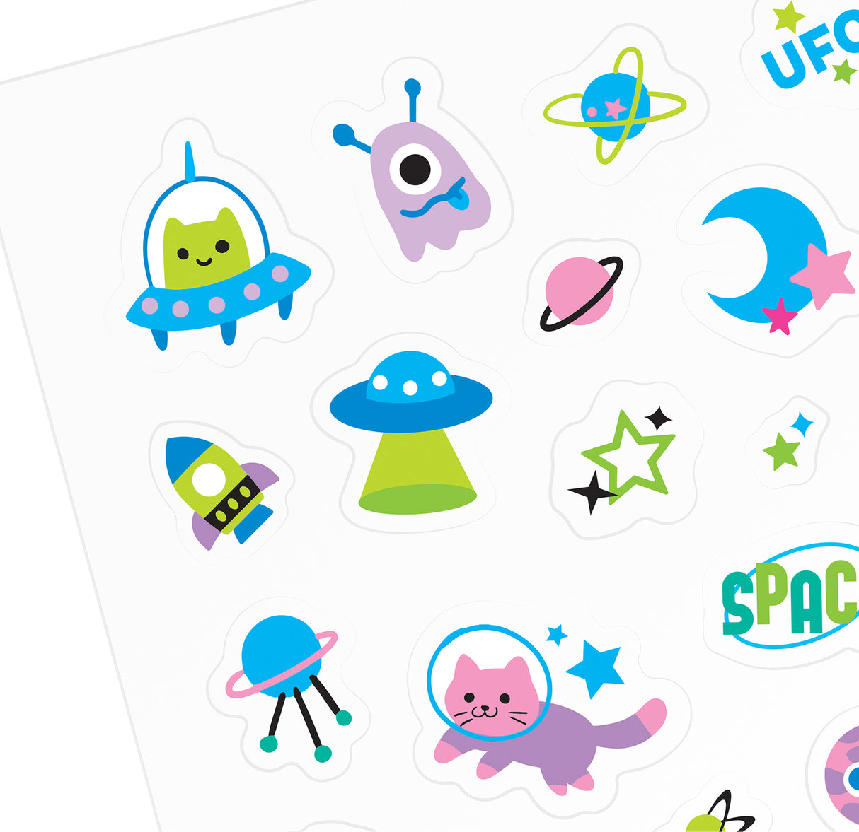 Stickiville Skinny - Space Buddies (1 Sheet)