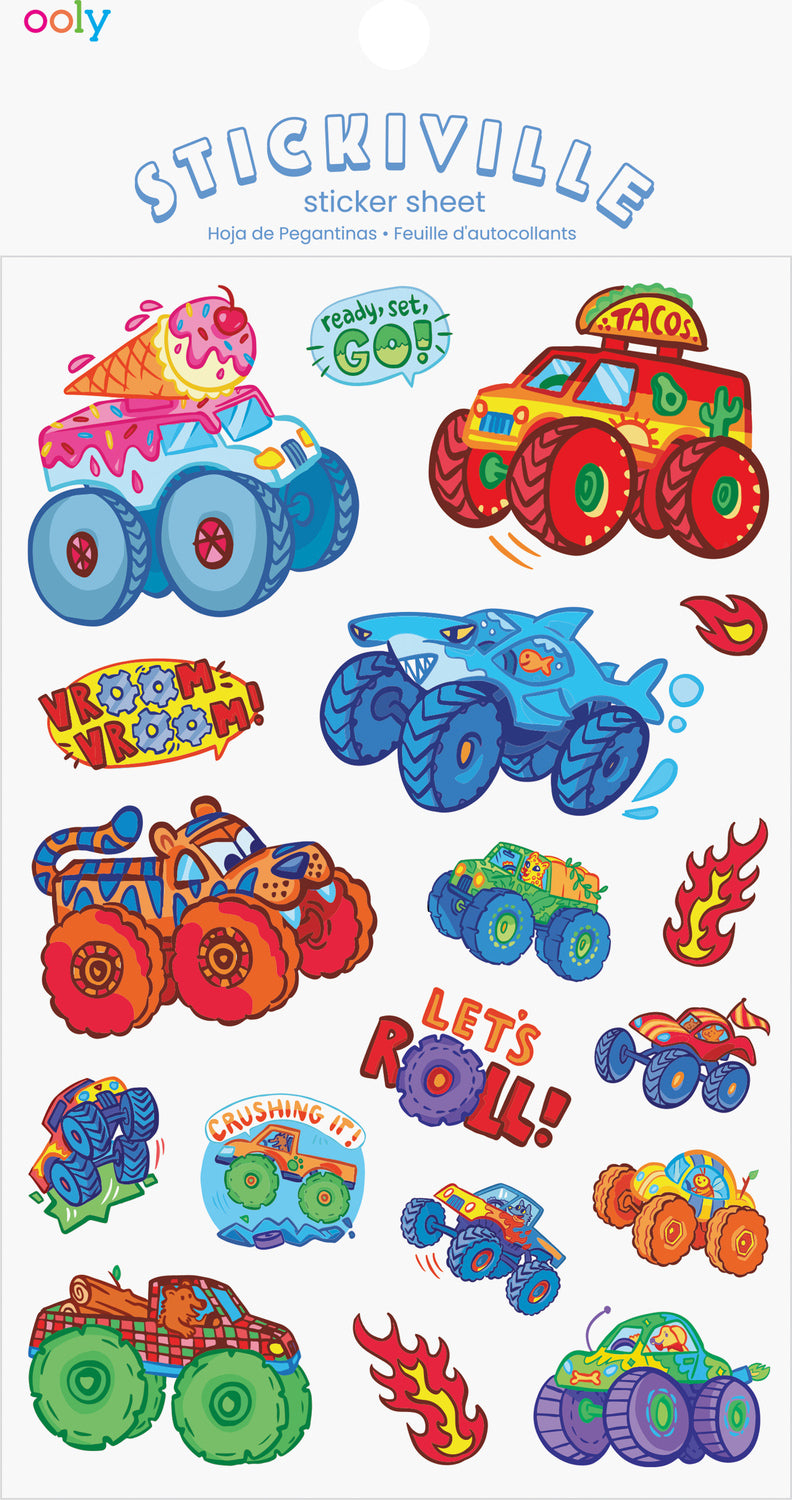 Stickiville Standard - Monster Truck (Hologram Epoxy)