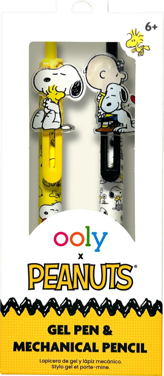 OOLY x Peanuts Gel Pen and Mechanical Pencil - Set of 2