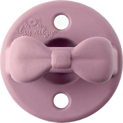 Sweetie Soother - 2-Pack Silicone Pacifiers (Orchid and Lilac Bows)