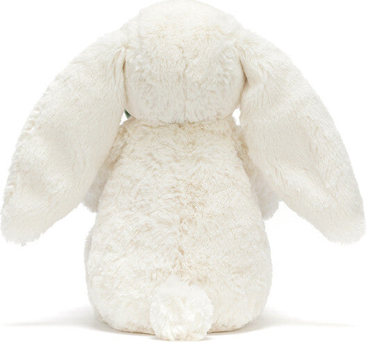 Cream Bunny with Plant