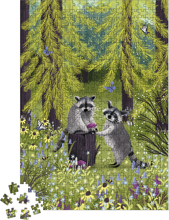 Puzzle Raccoon Bandits - 500 Pcs